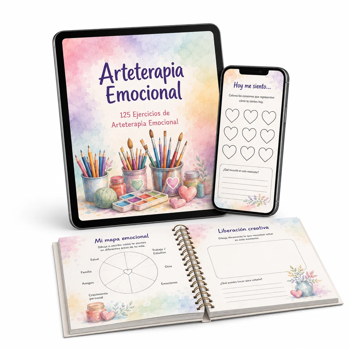 125 Ejercicios de Arteterapia Emocional