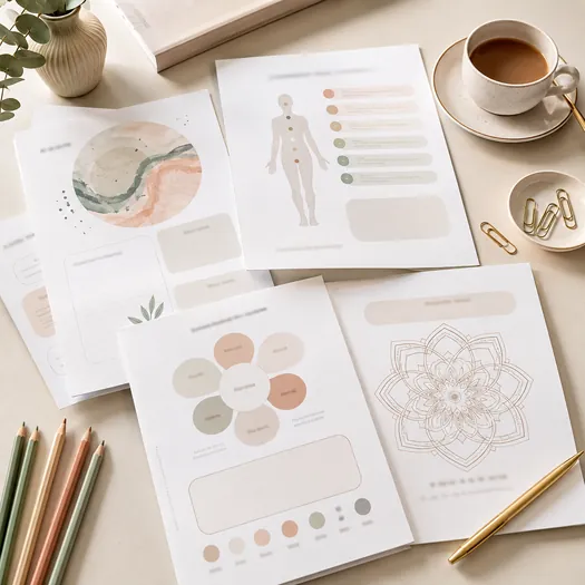 Diario y ejercicios de Arteterapia Emocional